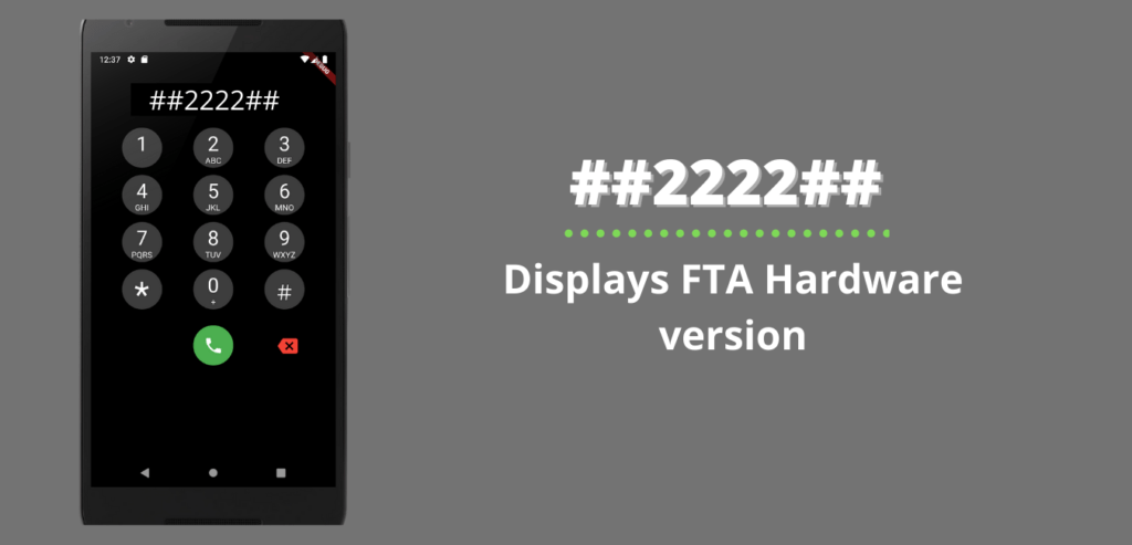 Displays FTA Hardware version